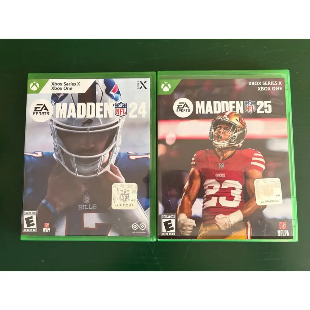 EA Sports Madden 23 & Madden 24 NFL Football Video Games Series X XBOX One